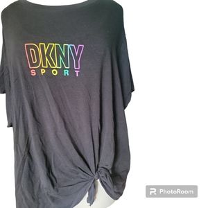 DKNY SPORT TIE BOTTOM TSHIRT - 3XL